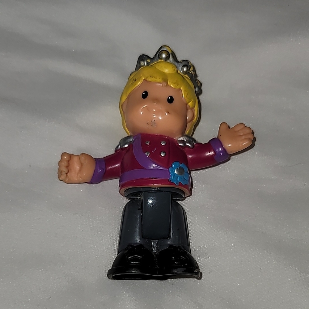 Fisher Price Little People Bendable Poseable Prince Charming Castle Boy Dance
